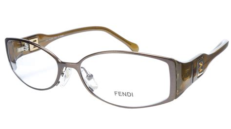 brown fendi glasses|who makes fendi glasses.